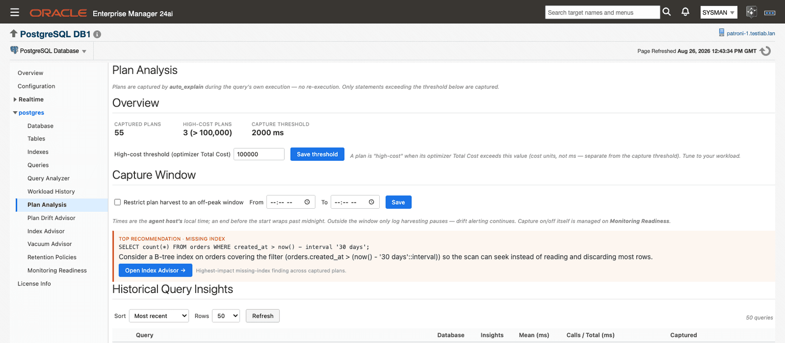 Is This Query Still Running the Baseline Plan? Plan Analysis and the Plan Drift Advisor